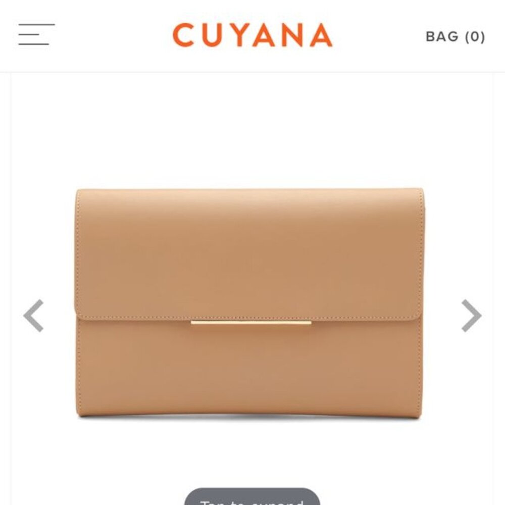 Cuyana Convertible Clutch